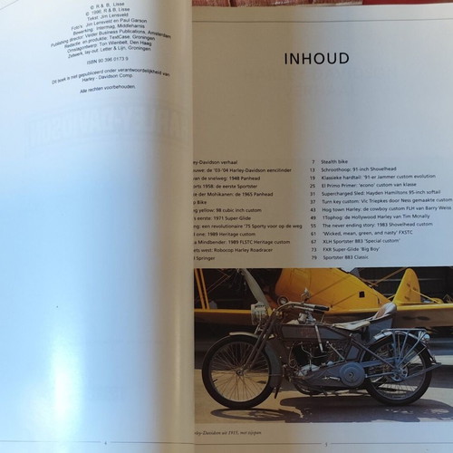 Harley Davidson The American Legend book like new, German