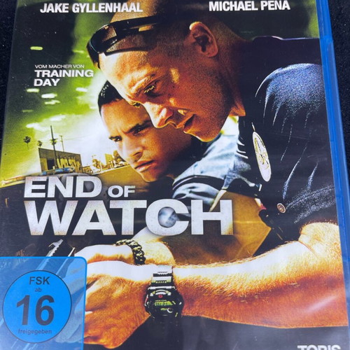 End of Watch Blu-ray like new, action