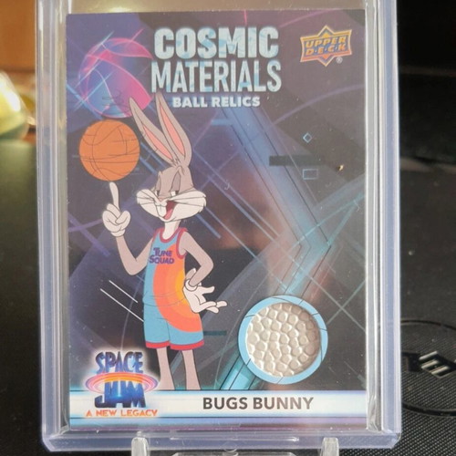 Upper Deck Space Jam A New Legacy Bugs Bunny Ball Relic Card