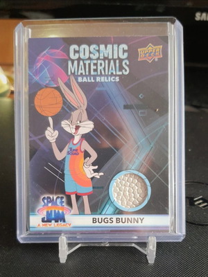 Upper Deck Space Jam A New Legacy Bugs Bunny Ball Relic Card
