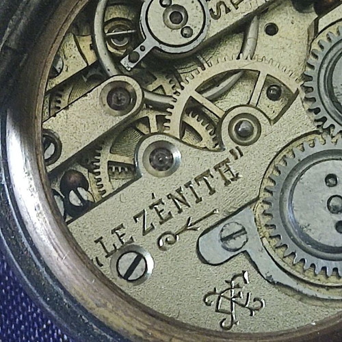 Zenith pocket watch used, collectible, circa 1890