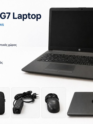 HP 255 G7 15.6" laptop with AMD A4, 4GB RAM, 256GB storage