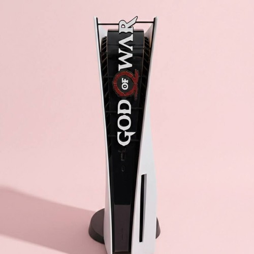 God of War PS5 stand like new for slim and fat version
