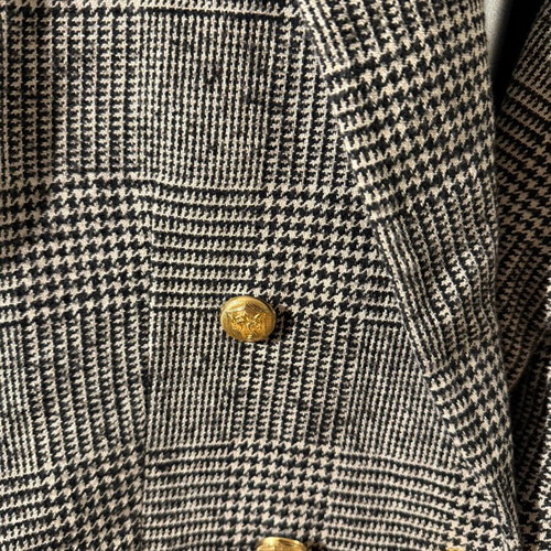 Zara textured blazer like new with double button closure