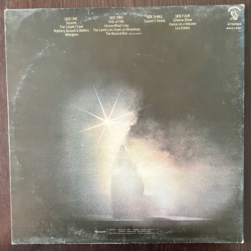 GENESIS - Seconds Out (Double Album)