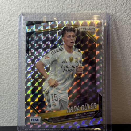 Arda Guler Silver Mosaic Panini Prizm 2025/26 Card new