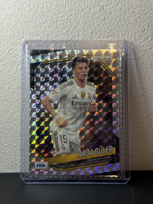 Arda Guler Silver Mosaic Panini Prizm 2025/26 Card new