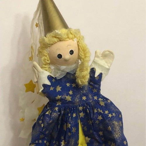 Hand puppet fairy used