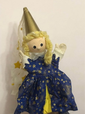Hand puppet fairy used