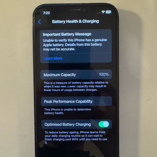 iPhone 12 Pro 128GB like new with screen protector