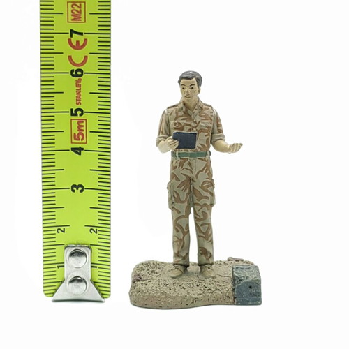 Corgi Forward March Brigadier Patrick Cordingley metal figure 1:32 scale like new