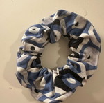 Scrunchie handmade with evil eye like new