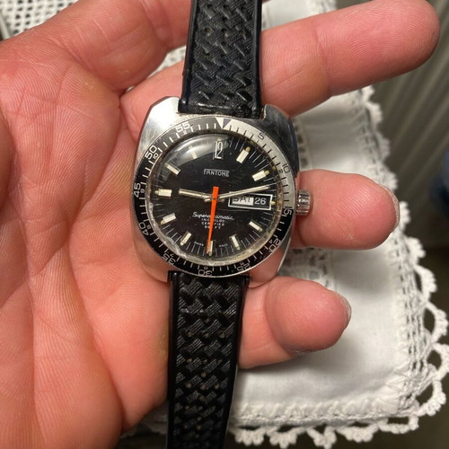 Vintage Diver Watch All Steel