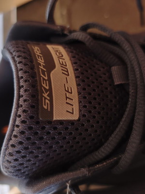 Skechers Lite Weight 44 Memory Foam Καινούργια Αθλητικά Παπούτσια Άσπρα Μπλε