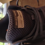 Skechers Lite Weight νούμερο 44 καινούργια αθλητικά παπούτσια με memory foam άσπρο μπλε