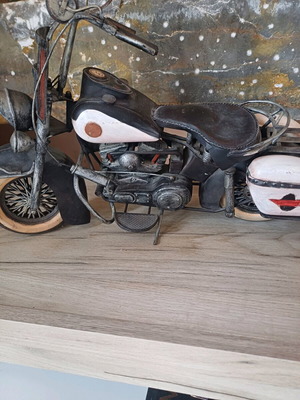 Decorative vintage motorcycle used 45cm, handmade metal