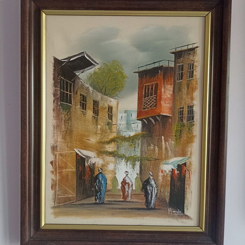 Oil painting 50x40 cm, signed, framed