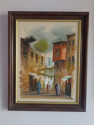 Oil painting 50x40 cm, signed, framed