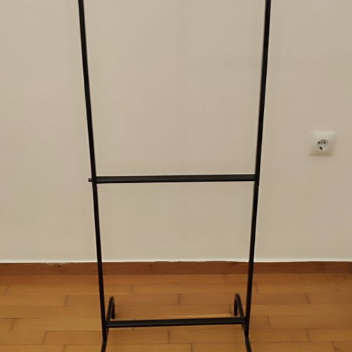 Floor clothes rack, black