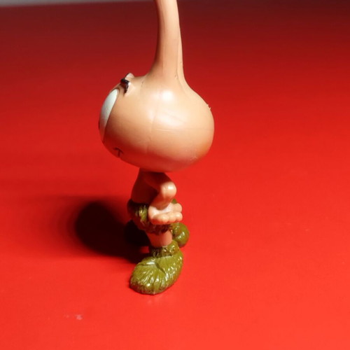 Snorkel figure used, 8 cm tall, 1980s