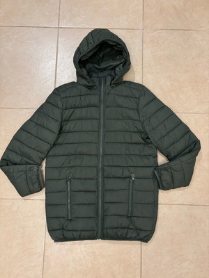 Green fleece jacket large like new
