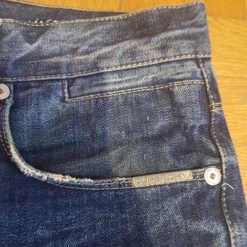 Superdry jeans used, vintage, size 31 x 32, blue