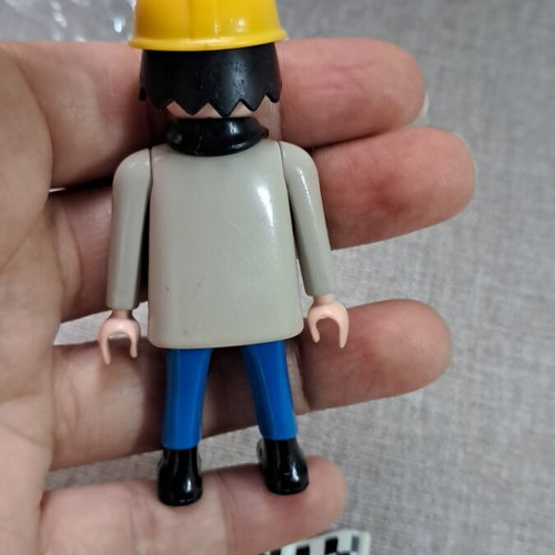 Playmobil mechanic set used with tools and car accessories