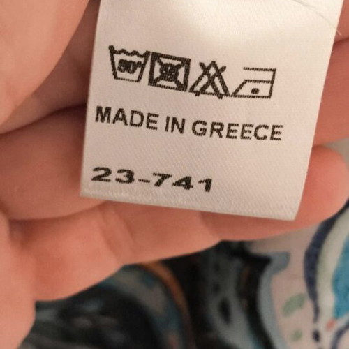 Dress SheX summer wrap dress made in Greece like new, colorful