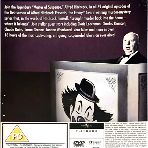Alfred Hitchcock Presents Season One DVD μεταχειρισμένο, σετ 6 δίσκων
