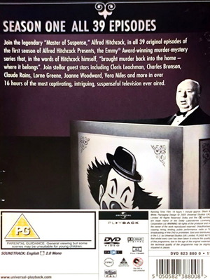 Alfred Hitchcock Presents Season One DVD μεταχειρισμένο, σετ 6 δίσκων