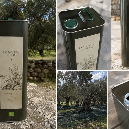 Organic Extra Virgin Olive Oil from Laconia, Greece, 20L+