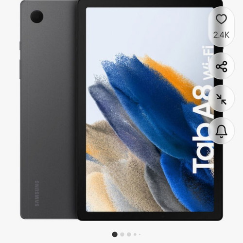 Samsung Galaxy Tab A8 tablet like new, 32 GB with leather case