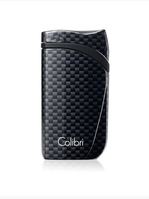 Colibri Falcon carbon lighter like new with metal body