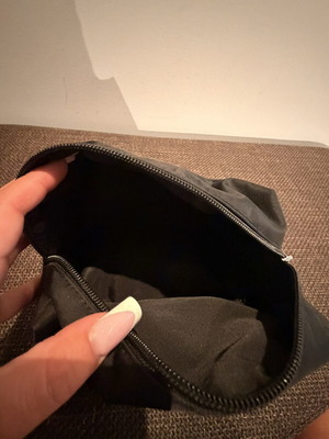 KIKO toiletry bag used, black