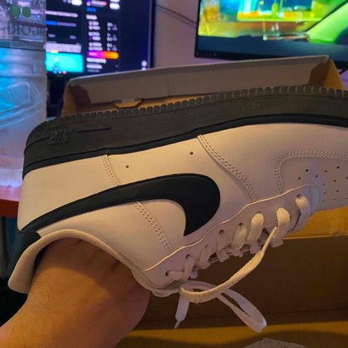 Nike Air Force 1 White Black new, size 46
