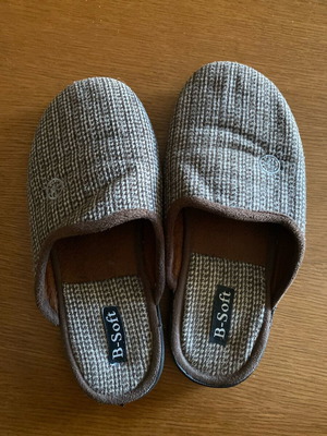 B Soft slippers size 43 used, very anatomical