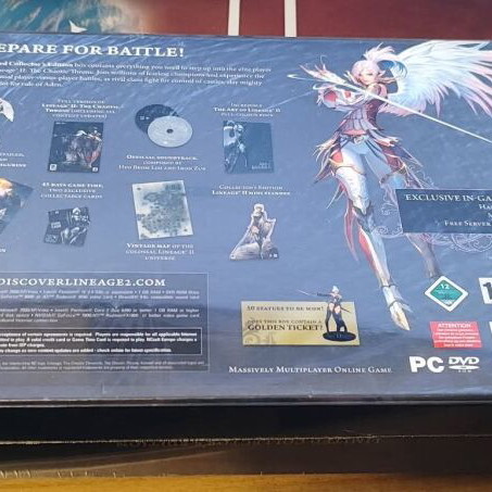 Lineage II The Chaotic Throne Collectors Edition καινούργιο, sealed