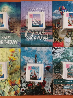 Ravensburger Visual Statements σετ 6 παζλ με 99 κομμάτια το καθένα