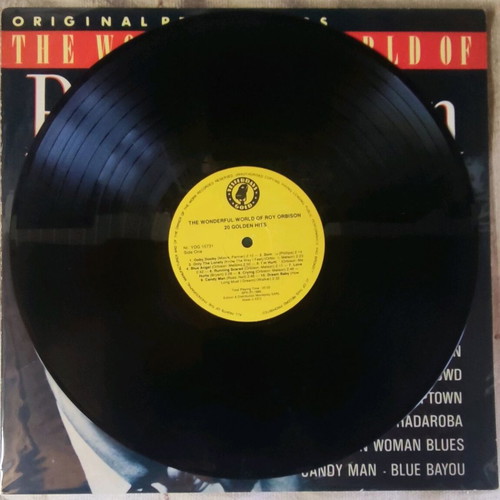 Roy Orbison 20 Golden Hits vinyl record like new