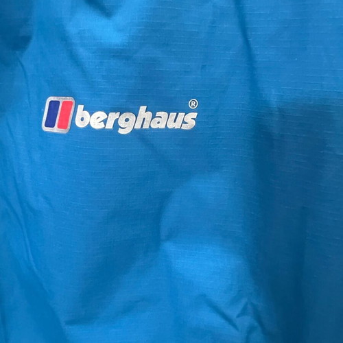 Berghaus Stormcloud Waterproof Jacket new, size M, blue and green
