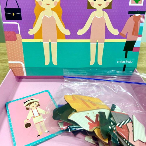MierEdu magnetic dress-up game like new
