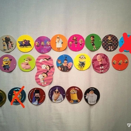 Chipicao Minions I Am The Most Despicable Caps Like New Set
