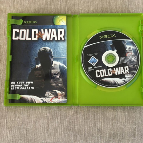 Cold War Xbox Original game used, English full version