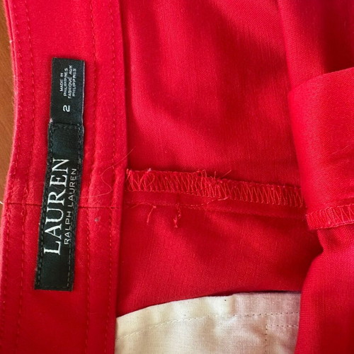 Lauren Ralph Lauren red shorts like new