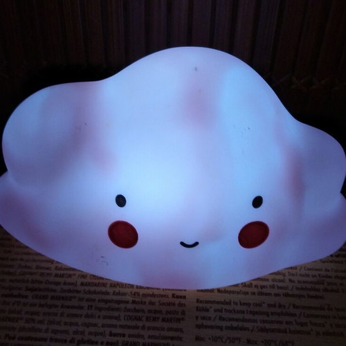 Night lights used for kids room cloud-moon-star