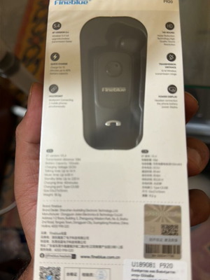 Fineblue Bluetooth headset new