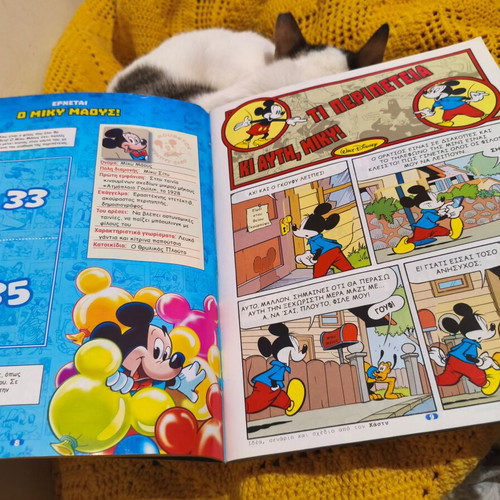 Panini album used Mickey Mouse Sticker Story