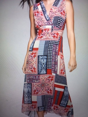 M&Co dress sleeveless with asymmetric hem new, size 48