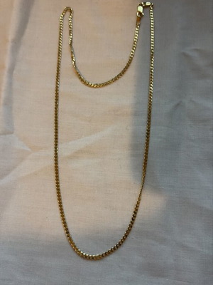 Aloro Cuban Link 14K Gold Chain new