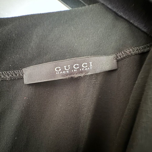 Gucci black dress wrap design medium like new